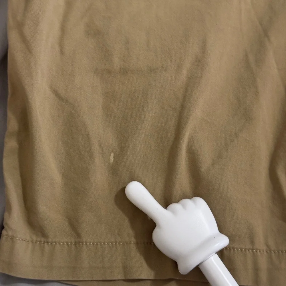 The North Face Horizon Utility Shorts Cotton‎ Nylon Tan Khaki Mens 34 Casual